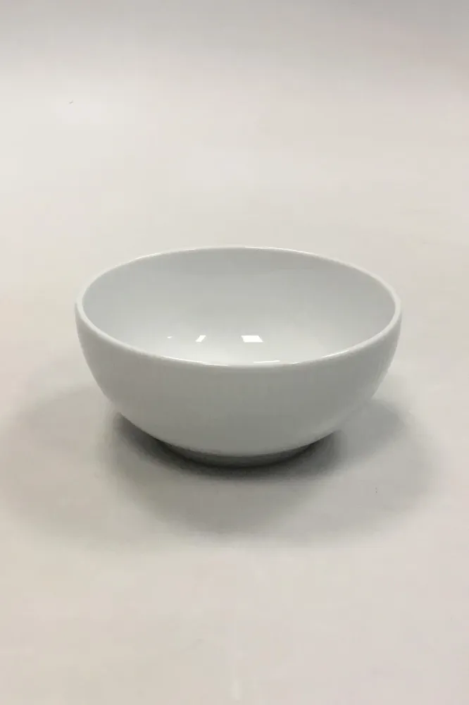 Royal Copenhagen Hvid Riflet Skål No. 454