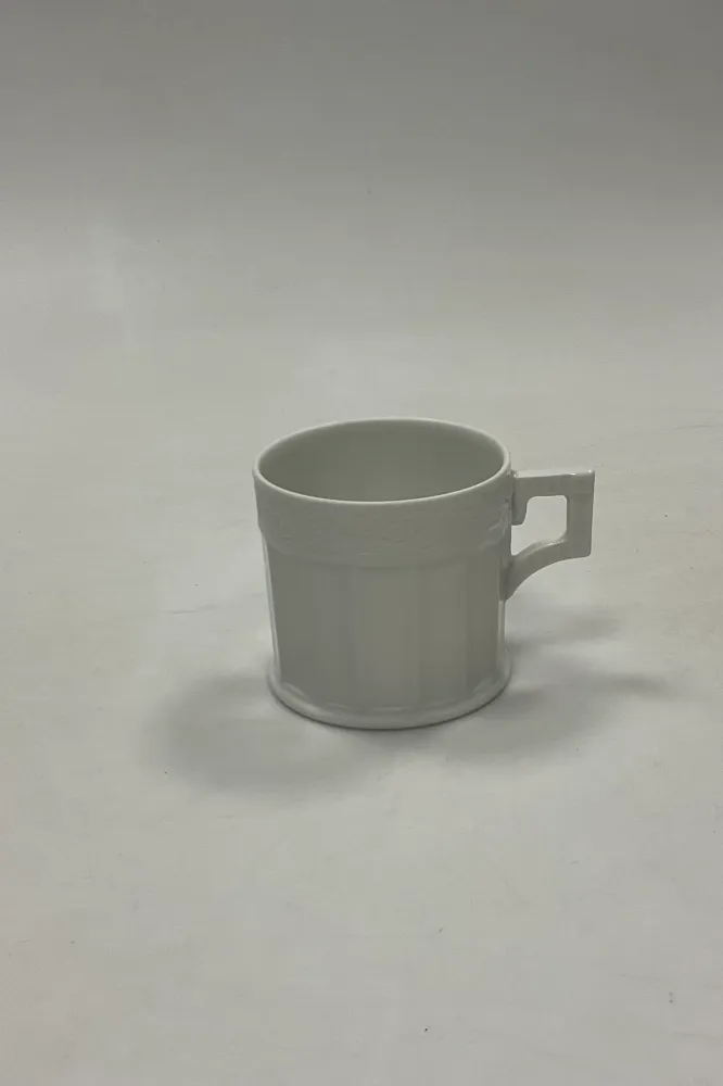 Royal Copenhagen Hvid Vifte Kaffekop No. 11572