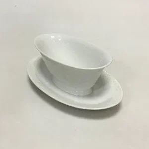 Royal Copenhagen Hvid Vifte Sauceskål No. 11550