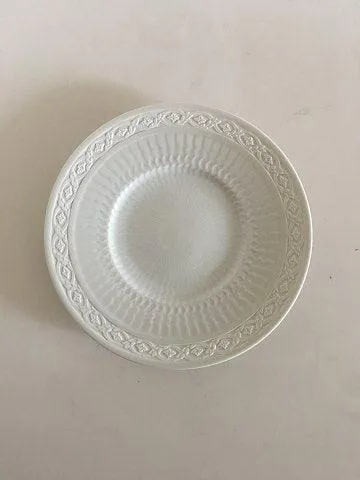 Royal Copenhagen Hvid Vifte Sidetallerken No. 11522