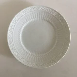 Royal Copenhagen Hvid Vifte Spisetallerken No. 11519