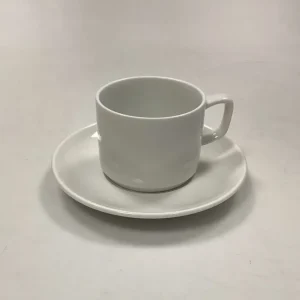 Royal Copenhagen Hvidpot Kaffekop og underkop No. 6237