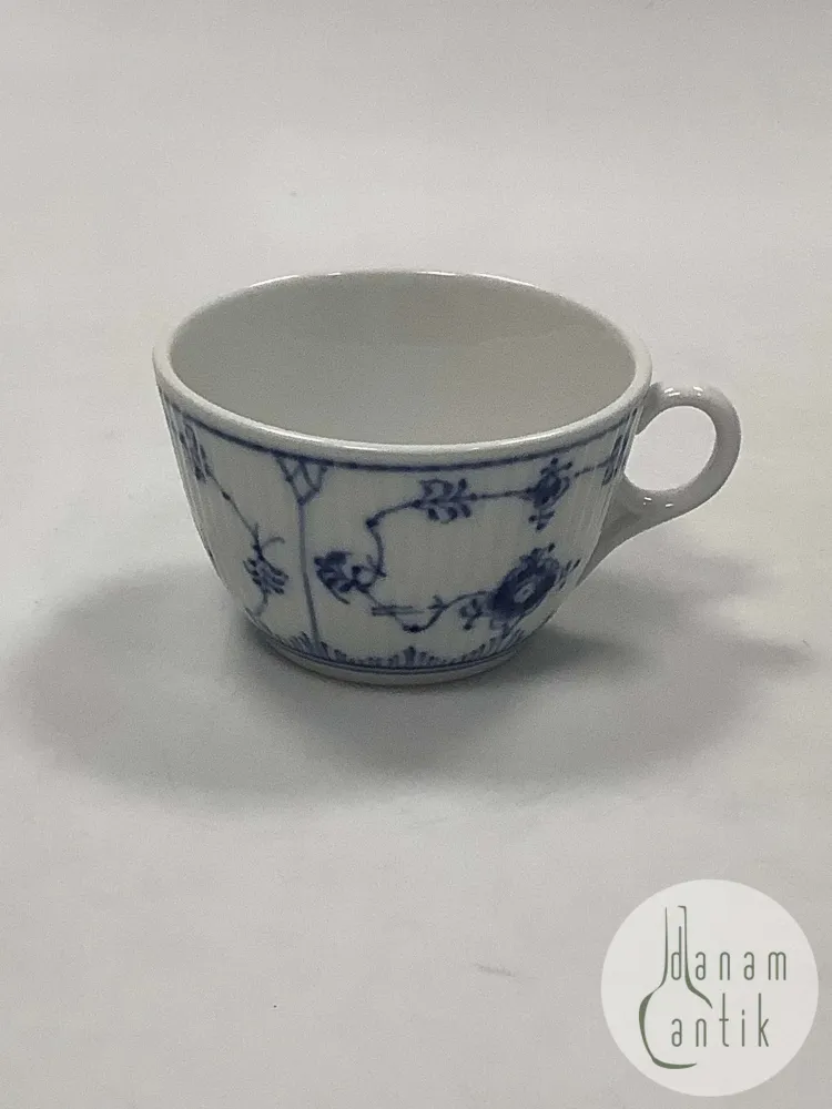 Royal Copenhagen Musselmalet Riflet Hotel Kaffekop No. 2187