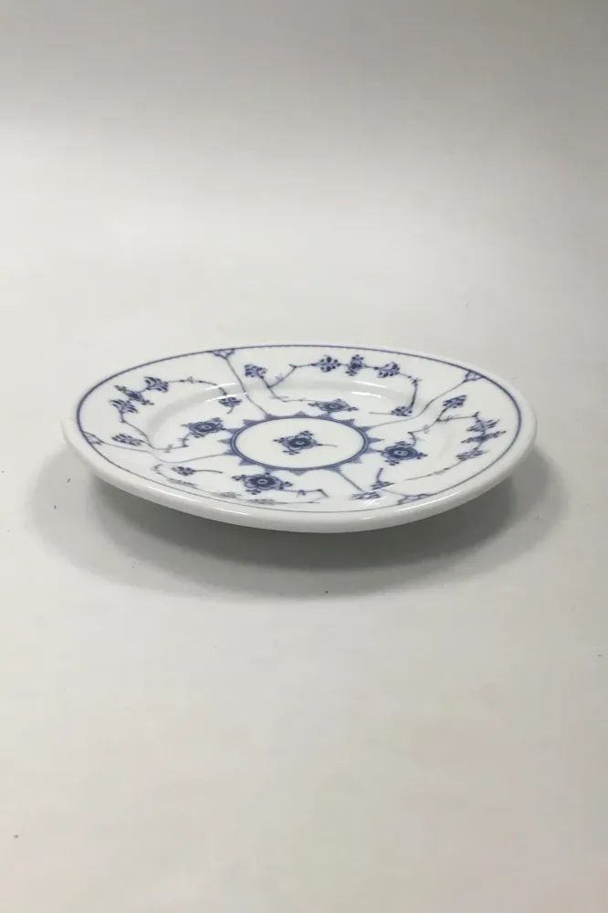 Royal Copenhagen Musselmalet Riflet Hotel Kagetallerken No 2055