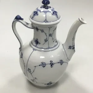 Royal Copenhagen Musselmalet Riflet Kaffekande No. 48