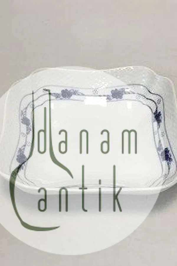 Royal Copenhagen Rosenknop Firkantet skål No 8063