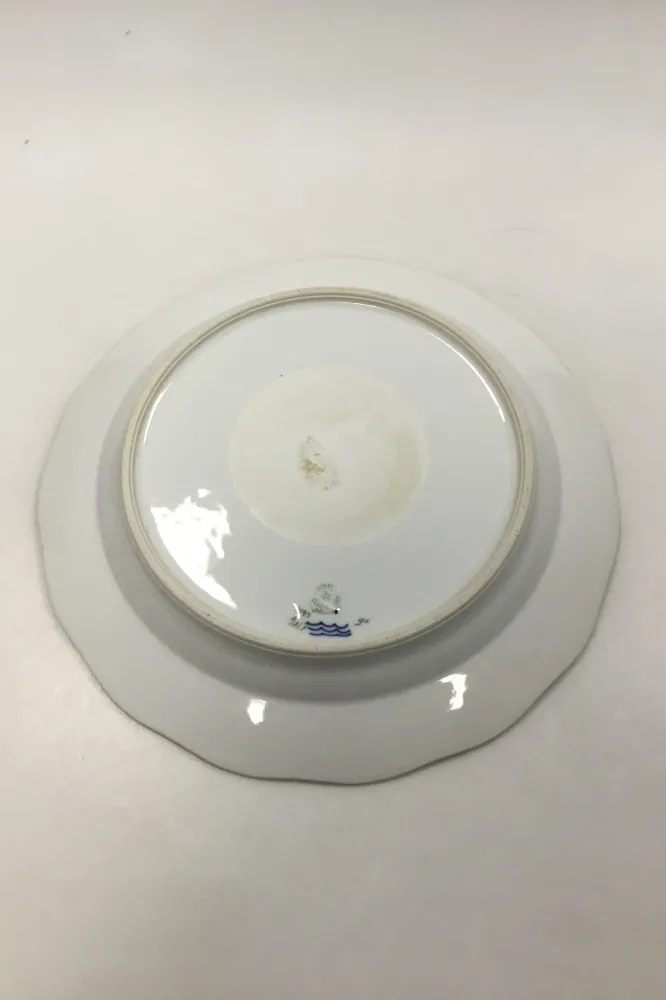 Royal Copenhagen Saksisk Blomst Let Bicelle Fad No 493/2017