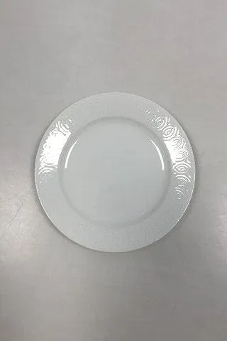 Royal Copenhagen Salto hvidt stel Kagetallerken 14415