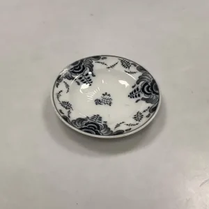 Royal Copenhagen Sort Musselmalet Riflet Caviar Skål No. 9438