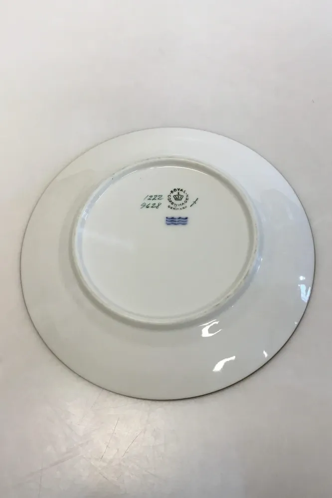 Royal Copenhagen Stel Nr. 1222 Sidetallerken No 9628