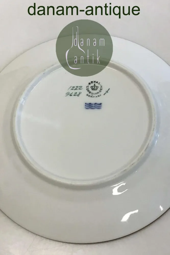 Royal Copenhagen Stel Nr. 1222 Sidetallerken No 9628