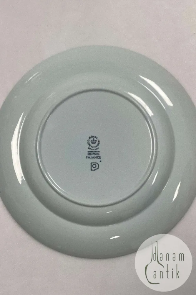 Royal Copenhagen Blå Tranquebar Frokosttallerken med motiv