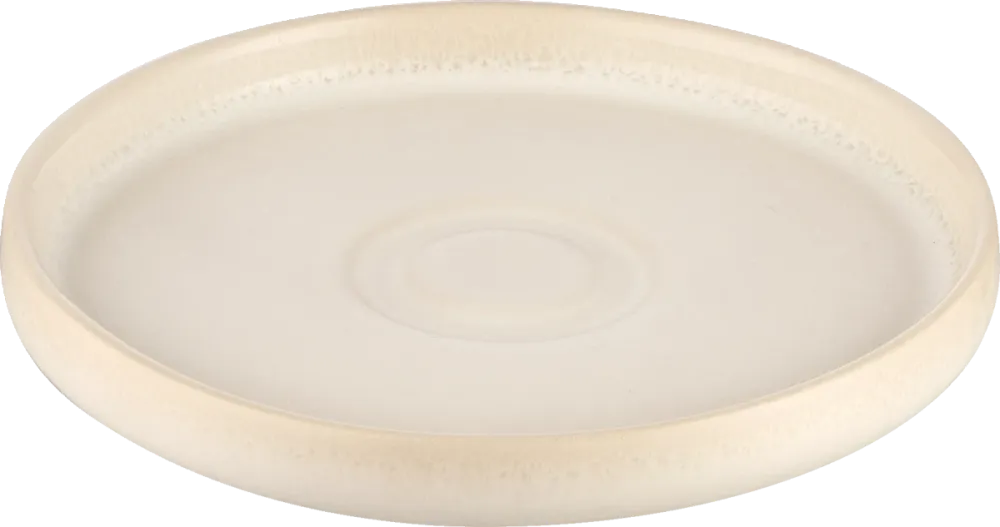 Saucer round cashmere 15cm