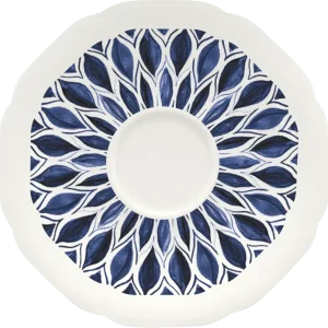 Saucer round embossed 13cm