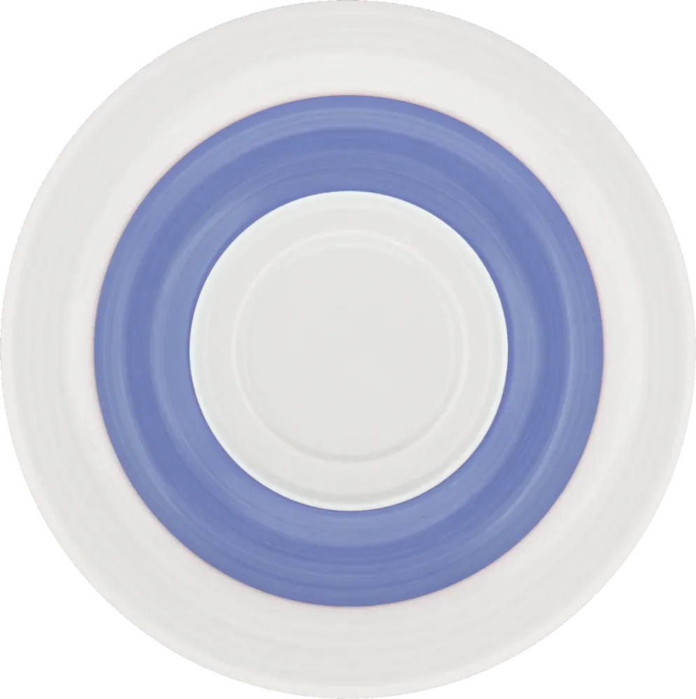 Saucer special double well embossed 16cm