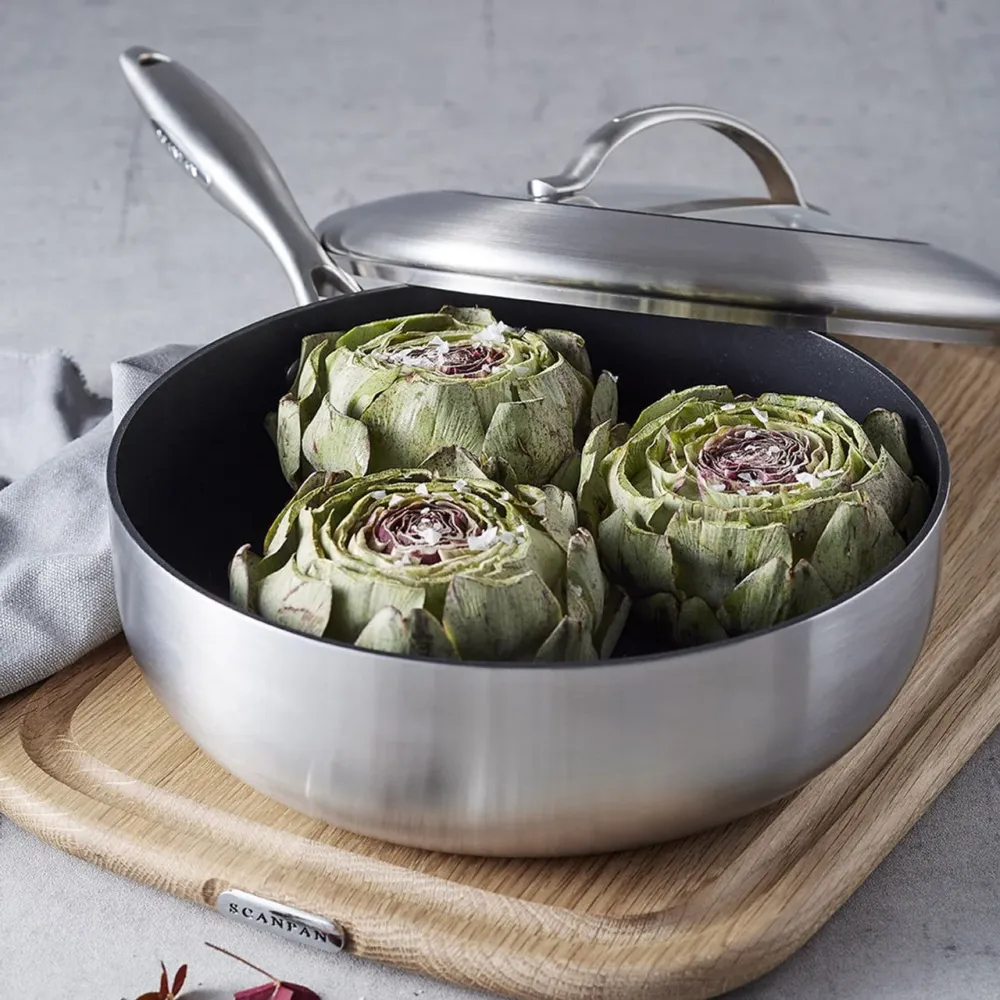 Scanpan - CTX Sautépanna med glaslock 26cm/3,7 l