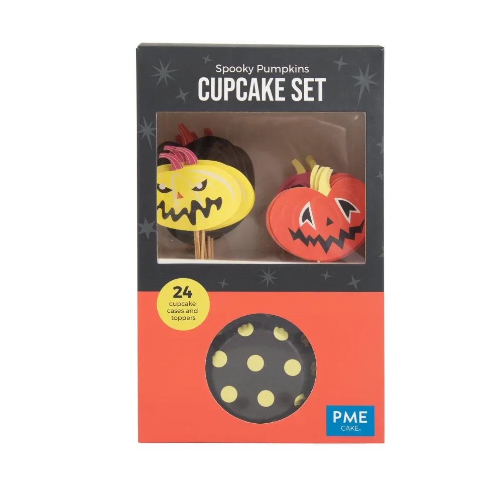 Set med formar / toppers x24 - Pumpor