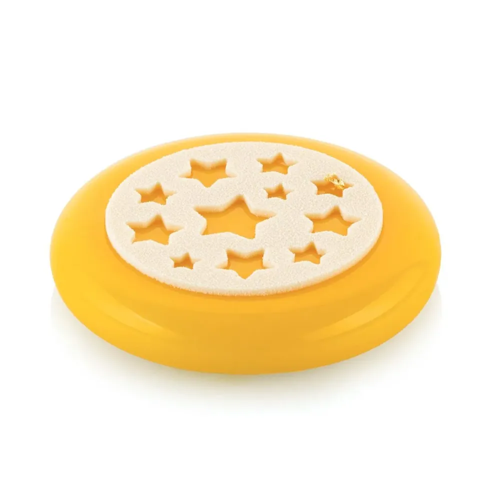 Set med 6 mini stjärnformar för dekoration