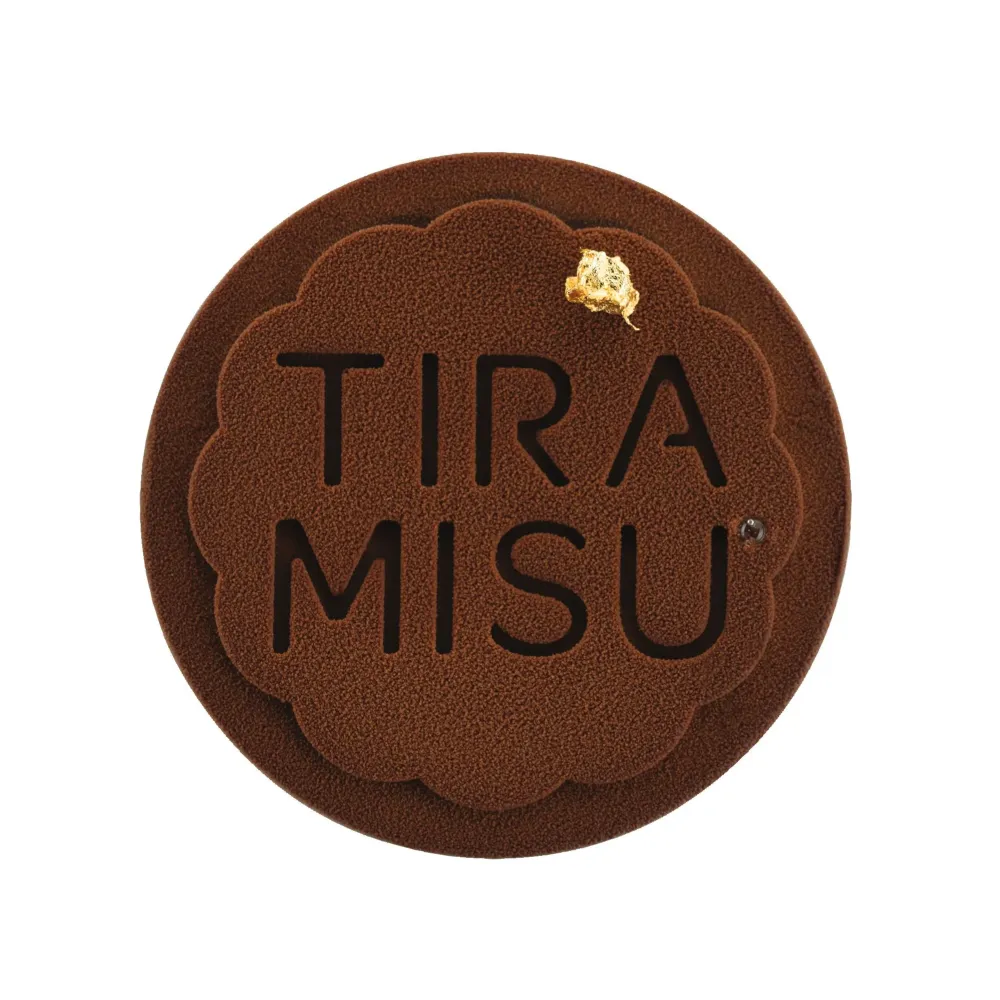 Set med 6 mini TIRAMISU-dekormallar