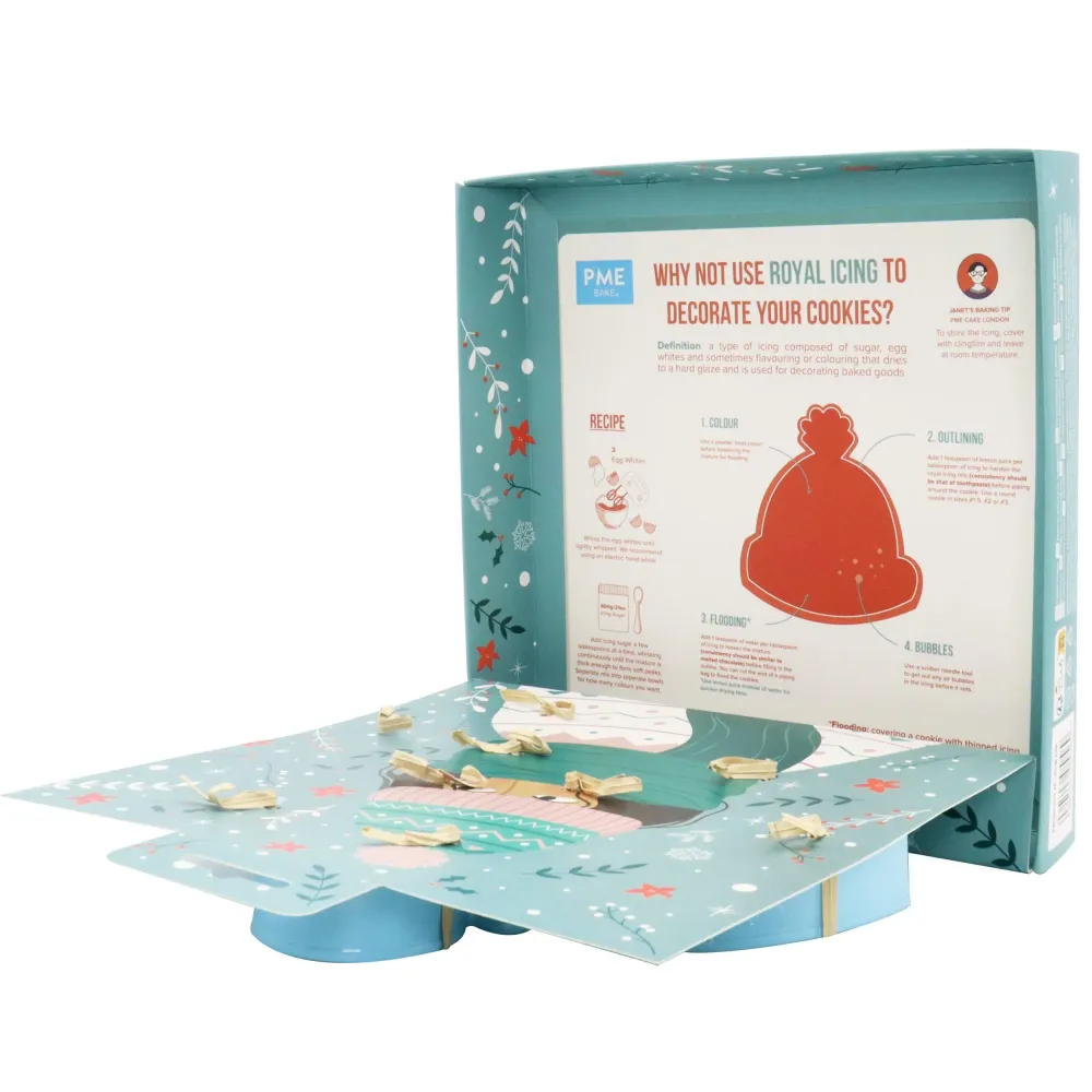 Set/ 3 Pepparkaksformar Winter Warmer