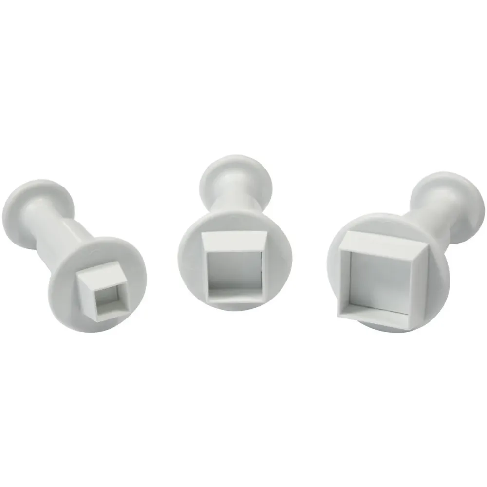 Set/3 kakformar - Fyrkant