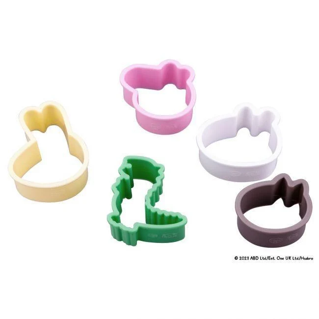 Set/5 Pepparkaksformar Peppa Pig