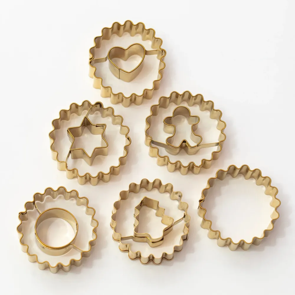 Set/6 Linzer Utstickare