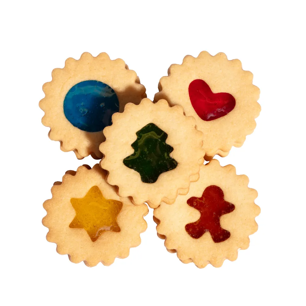Set/6 Linzer Utstickare
