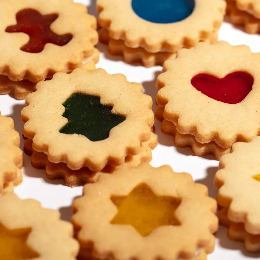 Set/6 Linzer Utstickare