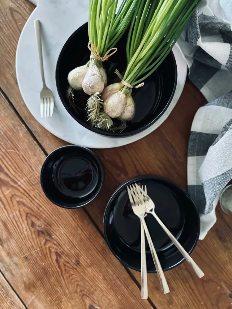 Skål – Black stone 160 ml