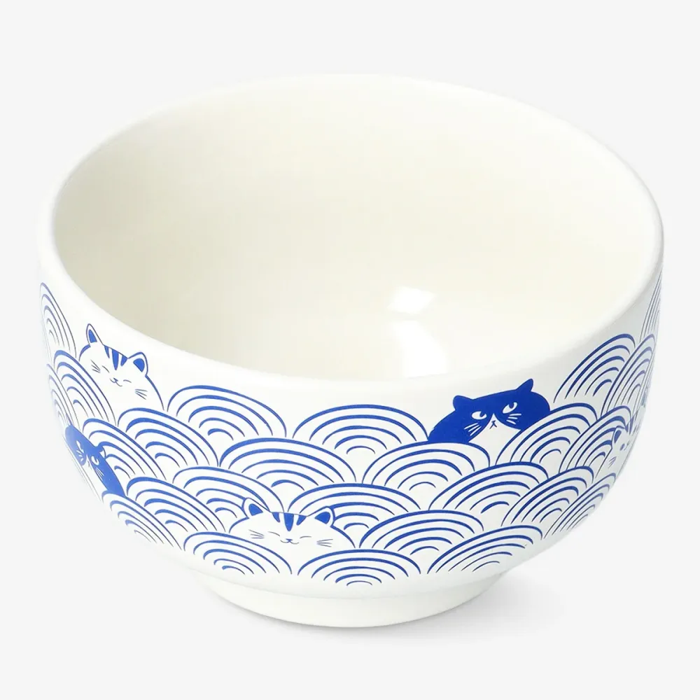 Skål med kattavtryck - 11 cm