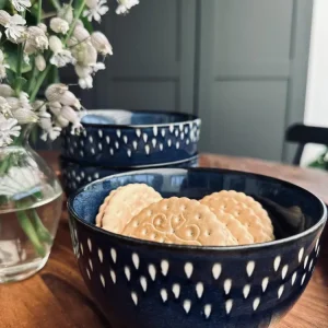 Skål Nordic blue – stengods