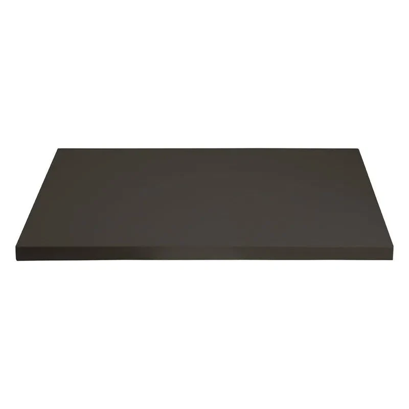 Skärbräda Svart Syntetisk Polyeten - 50X25X2cm K1