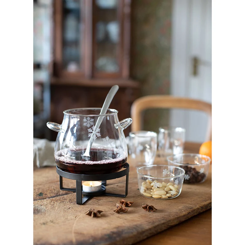 Snöstjärna Dubbelväggad Glas 2-pack