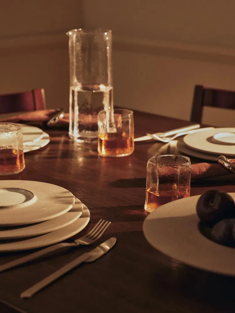Sonae Dessert Plates - Ø22 - Set 2 - Grey/White