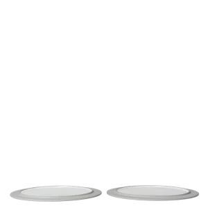 Sonae Dinner Plates - Ø28 - Set 2 - Grey/White