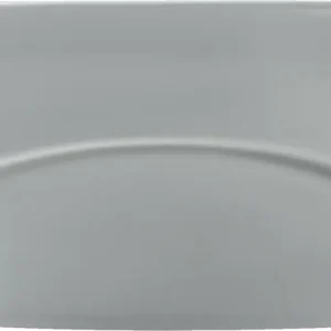 Soup bowl round stackable spill-proof GRAY 0.43l