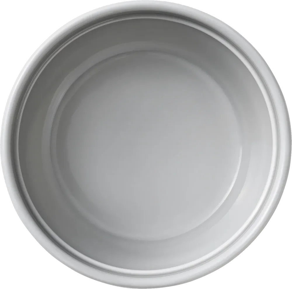 Soup bowl round stackable spill-proof GRAY 0.43l