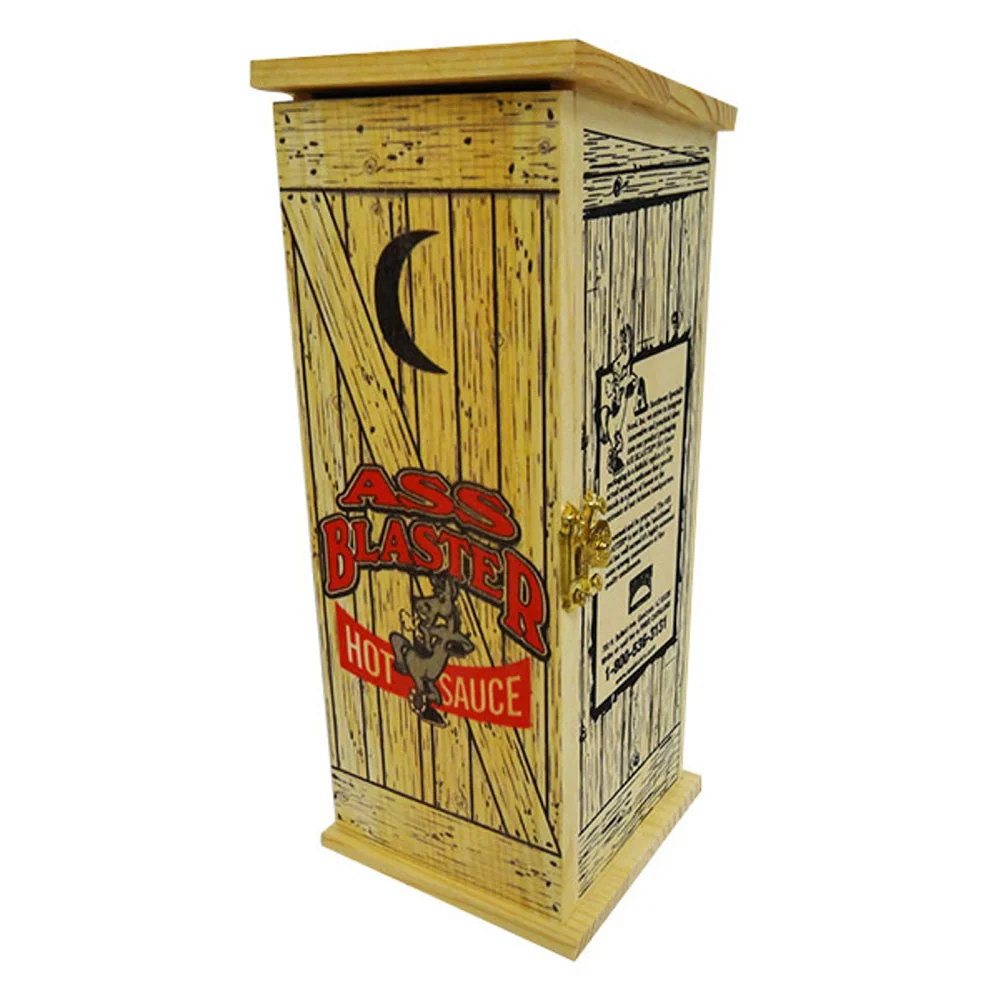Ass Blaster Hot Sauce Outhouse (148 ml Display Case) Southwest Speciality Food inc.