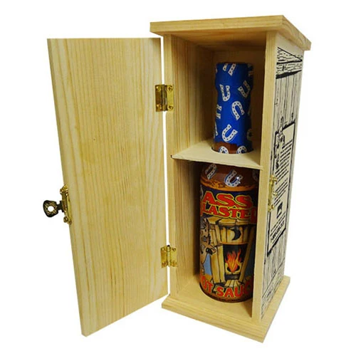 Ass Blaster Hot Sauce Outhouse (148 ml Display Case) Southwest Speciality Food inc.