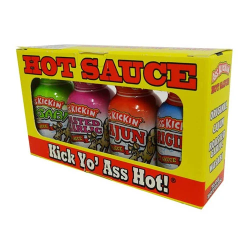 Ass Kickin Hot Sauce Mini Pack (4x22g) Southwest Speciality Food inc.