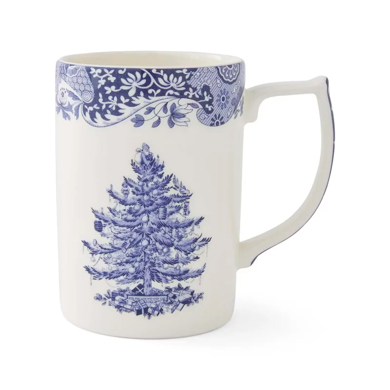 Spode Blue Italian Christmas Tree Mugg 35cl