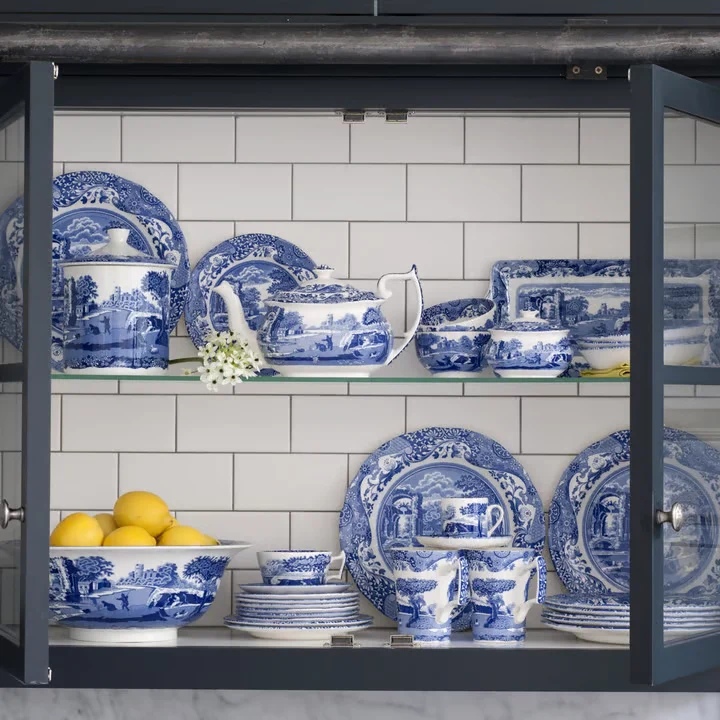 Spode Blue Italian Pastaskål 23 cm