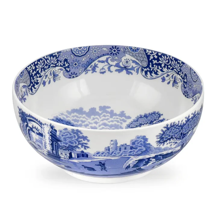 Spode Blue Italian skål rund 27,5 cm