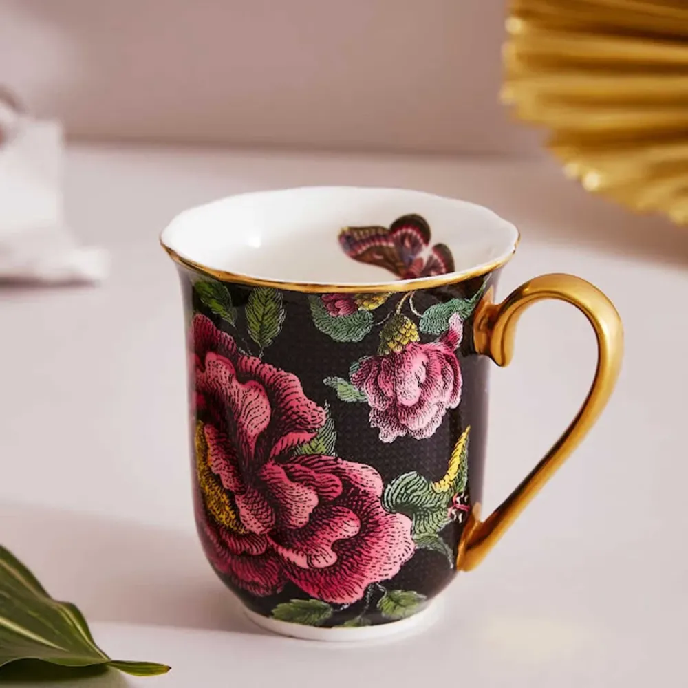 Spode Creatures Curiosity Mugg 34 cl Black