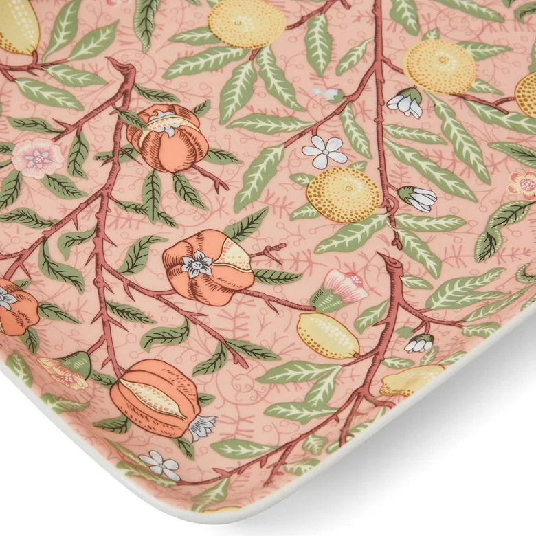 Spode Morris & Co Bricka 30,5 cm Fruit