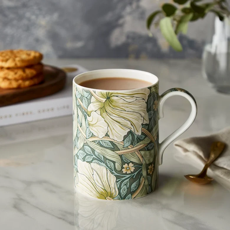 Spode Morris & Co kopp 35 cl Pimpernel