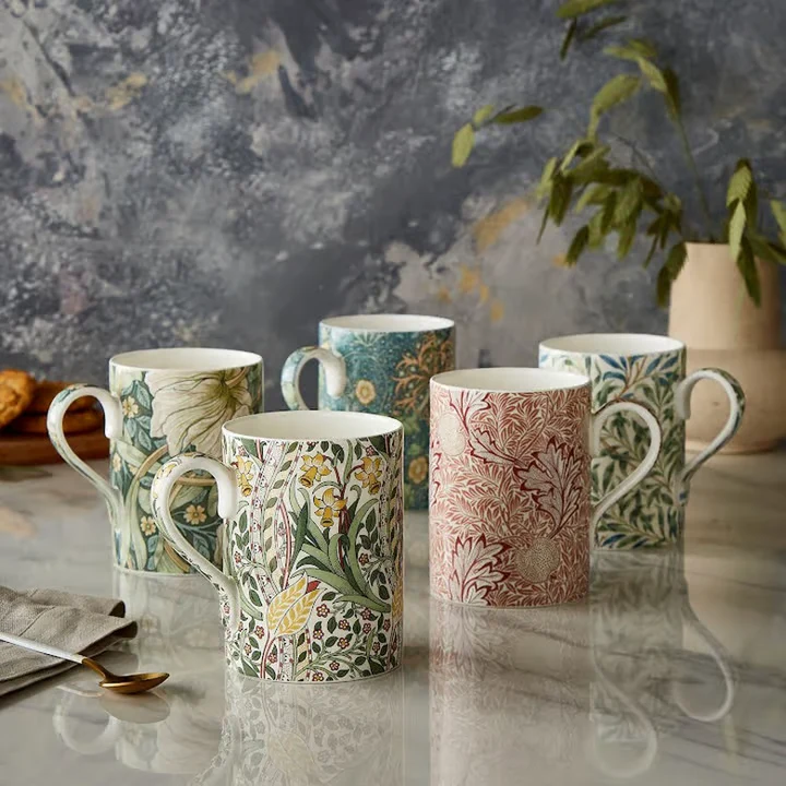 Spode Morris & Co mugg 35 cl Daffodil