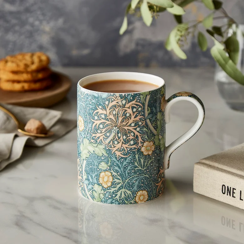 Spode Morris & Co mugg 35 cl Seaweed