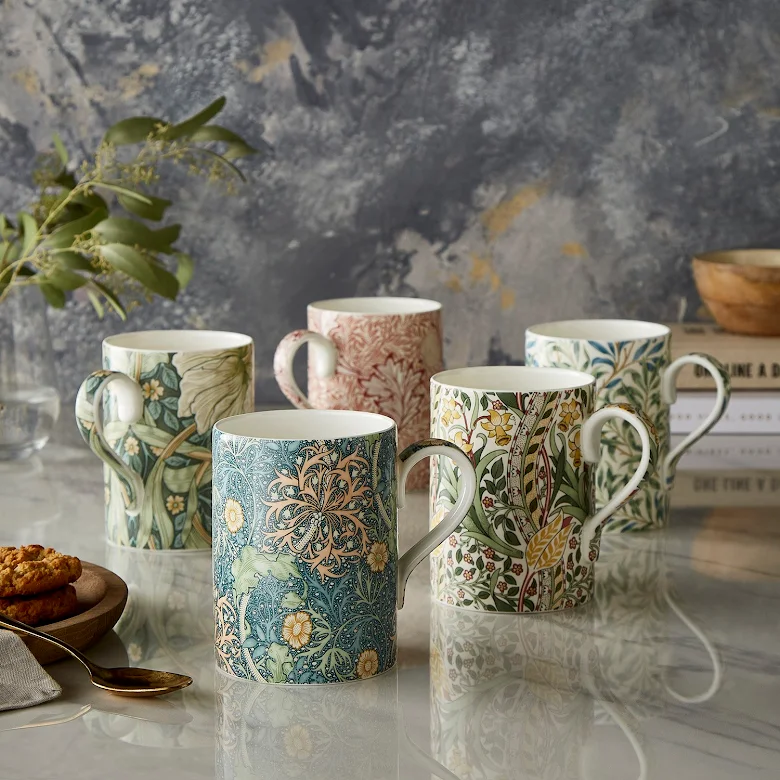 Spode Morris & Co mugg 35 cl Seaweed